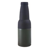 Skardinės ir alaus butelio izoliatorius, dvigubos sienelės nerūdijančio plieno izoliuotas skardinių aušintuvas, alaus butelio laikiklis 12oz One Size armijos žalia spalva