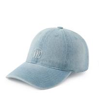 Washed Embroidery Cowboy Hat Embroidery Baseball Cap Retro Duck Tongue Cap Do Old Sun Hat Bent Brim Cap M（56-58cm） juoda