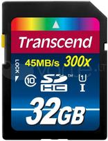 Atminties kortelė Transcend SDHC 32GB 10 klasės UHS-I 300x Premium