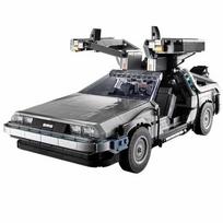 Back To The Future Time Machine DeLorean DMC-12 Building Blocks Construction Car Bricks Toys for Children Gifts