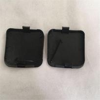2x Priekinio buferio vilkimo kablio akies dangtelis Juodas, skirtas Toyota RAV4 2009 2010 2011 2012