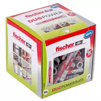 Kaištis Fischer DuoPower, 65 mm x 8 mm, 50 vnt.
