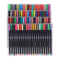 Water Color Pens 80 Colors Watercolor Brush Pens with Storage Box For Professionals Novices Painting Handcrafting