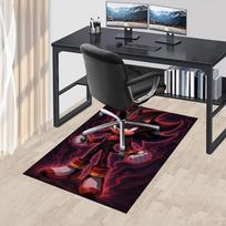 1 vnt. Sonicas Ežys Šešėlis Anime Animacinių filmukų Dizainas Biuro Kilimas Neslystantis Kilimas Festivalio Dovana Namų Dekoravimui, Svetainei, Miegamajam, Žaidimų Kambariui 60cm by 90cm