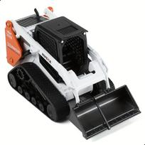 1:50 mastelio metalinis liejamas inžinerinės transporto priemonės modelis Šakinis krautuvas su oranžiniais akcentais Kalėdinės dovanos vaikams 8+ black