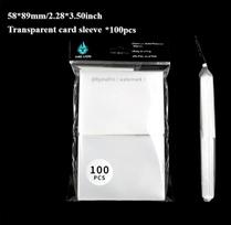 Card Sleeves Toploaders for Trading Card Soft Baseball Penny Card Protective Film Fit for Football Sports Game Cards Holder