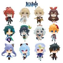 Genshin Impact Anime Model Blind Box 5pcs Random Characters Mystery Collectable Action Figure Doll Model Present Set for Fans