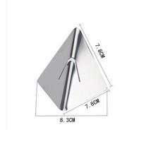 Display Stand Stainless Steel Card Holder Solid Creative Number Sign Holder Funny Menu Memo Holder Hotel Seat Card