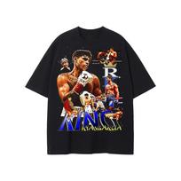 King Ryan Garcia TShirt Mexican Boxer World Champion Custom Graphic Tee Unisex T-Shirt L