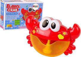 Lean toys Vonios žaislas muilo burbulų generatorius Raudonasis krabas