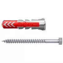 Kaištis Fischer DuoPower, varžtiniai, 12 mm x 60 mm, 2 vnt.