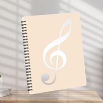 Contiguous Page Design Piano Music Score Folder 40 Pockets A4 Sheet Music Folder  Note Folder style 5