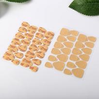 Korean Kraft Press-On Nails with Ultra-Thin Super Sticky Jelly Glue – Waterproof Double-Sided Adhesive Tape for Nail Art