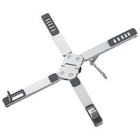 Universal Foldable Laptop Stand For 17inch Devices 5 Adjustable Heights Lightweight sidabras