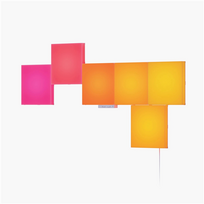Išmanios šviesos panelės Nanoleaf Blocks Big Squares N8100K02-6BS 6 panelės 16M+ spalvų