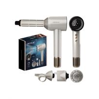 Plaukų džiovintuvas Cecotec DryGlam Waves Champagne 1600 W 3 temperatūros joninis su difuzoriumi