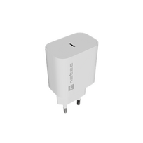 Įkroviklis Natec NUC-2394 USB-C 20W baltas