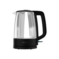 Virdulys Cecotec ThermoSense 320 Clear 2,2 kW 1,7 l borosilikatinis stiklas juodas skaidrus