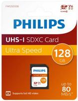 Atminties kortelė „Philips“ SDXC kortelė 128GB, 10 klasės UHS-I U1