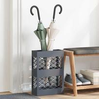 Umbrella Stand Anthracite 28 x 12 x 41 cm Steel