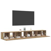 TV Cabinet Set 4 pcs Artisan Oak 60 x 30 x 30 cm Particleboard