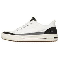 Skechers ArchFit Arcade Cozyfit Charming Days Vyriški Balti Riedlentės Batai Minkštas Komfortas Kvėpuojantis Palaikymas 183227-WBK 39.5