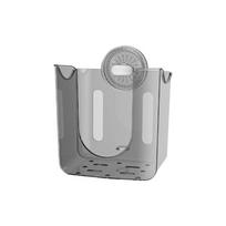 Plastic Wet Wipes Storage Box Transparent Tissue Storage Box Suction Cup Tissue Box  for Bathroom pilka