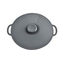 Heat-resistant Silicone Lid Dust-proof Bowl Lid Multipurpose Pot Cover  Pan 22.8 cm/8.98 in