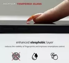 SWISSTEN RAPTOR DIAMOND ULTRA CLEAR 3D grūdintas stiklas, skirtas OUKITEL G2 juodam