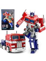 Transformuojamas veiksmo personažas 32cm Optimus Prime XP10 Komandierius Transformuojamas robotas žaislas Lydinio automobilis Vaikų žaislas Dovana