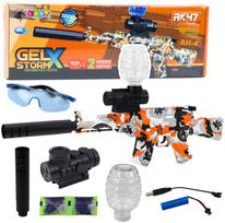 Lean Toys Vandens šautuvas AK47 GelX Storm, 56x20x4.5 cm
