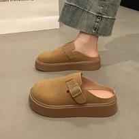 Madingi Madingi Vyriški Mules Batai su Arkos Atrama Unisex Klasikiniai Paplūdimio Birkenstok Vyriški Batai Vyriški Suede Sandalai Platforminiai Kulniukai 35 abrikosas