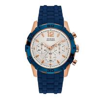 Men's Quartz Watch Features A Stainless Steel Case, Silicone Leather Strap, Quartz Mechanical Water Resistance For Daily Gatherings W0864G5