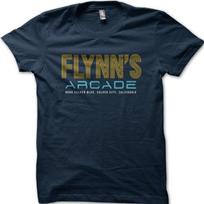 Flynn's Arcade TRON TBL Jeff Bridges Retro Futuristic t-shirt 9048 S