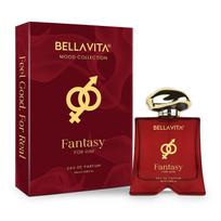 BELLAVITA Mood Collection Fantasy | Ilgai išliekantis vyriškas tualetinis vanduo | su obuoliu, cinamonu, muskusais ir vanile | Vaisingas ir pikantiškas aukščiausios klasės kvapas 100ml