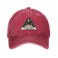 Outer Wilds Ventures Lopas Džinsinio Audinio Kepurė Atsitiktinės Beisbolo Kepurės Reguliuojama Kepurė Vasarinės Unisex Beisbolo Kepurės One Size pink