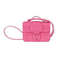 Longchamp Box-Trot 17 Valentines Day Edition Magnetic Flap Closure Mini Handheld Shoulder Crossbody Bag Women bags Purple Red 10180HBWP73 Basic Set (Bag+Dust Bag)