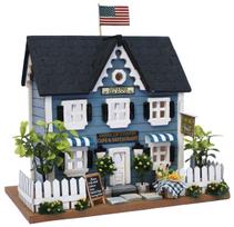 Handmade Dollhouse Woody House Collection Cafe Restaurant 8811 Billy's Kit & ruda