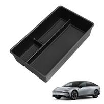 Xpeng P7+ 2026-2026 Centrinės konsolės porankių daiktadėžės dėklo organizatorius Automobilio interjero aksesuarai Juodas black