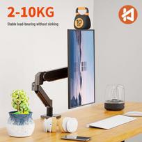 Gas Spring Monitor Stand – Adjustable Rotating Arm for Computers, Tablets, and Laptops