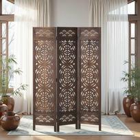 Homestyle4U Kambario pertvara, 120x2x170 cm, ruda