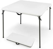 Lauko baldų komplektas Promotions Stovyklavimo stalas, 86.4x86.4x73.7 cm, baltas