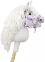 Hobby Horse lazdelinis arkliukas Super Premium baltas A5