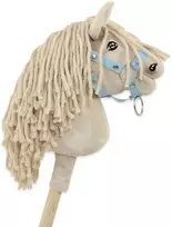 Hobby Horse lazdelinis arkliukas cremello spalvos Premium A5