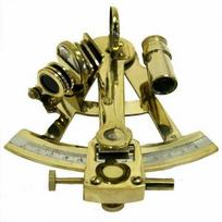Vintažinis jūrų jūrinis astrolabe seksantas jūrų instrumentas