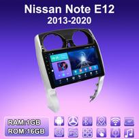 2 DIN Android Carplay Car Radio For Nissan Note E12 2013-2020 Multimedia Player Head Unit Stereo GPS Navigation BT WIFI 4+64GB 1+16GB
