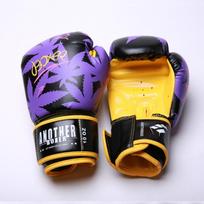 Profesionalios PU bokso pirštinės kovoms MMA arenoje, Sanda, Muay Thai pirštinės vyrams, moterims, vaikams, treniruočių, smūgiavimo pirštinės 8oz violetinė