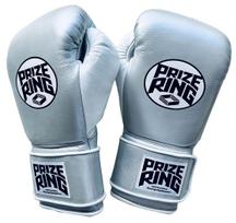 PRIZE RING Bokso pirštinės Sidabrinės 8oz „Professional SX“ sidabras