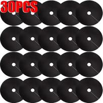 15/25/27/32cm Non-Woven Tree Mulch Rings Tree Protector Mats Reusable Weeds Barrier for Weeds Control Root Protection Cushions 15cm black