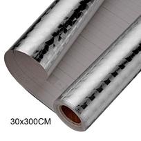 0,22 mm storio aliuminio folija 30 cm x 300 cm Seno namo renovacijai